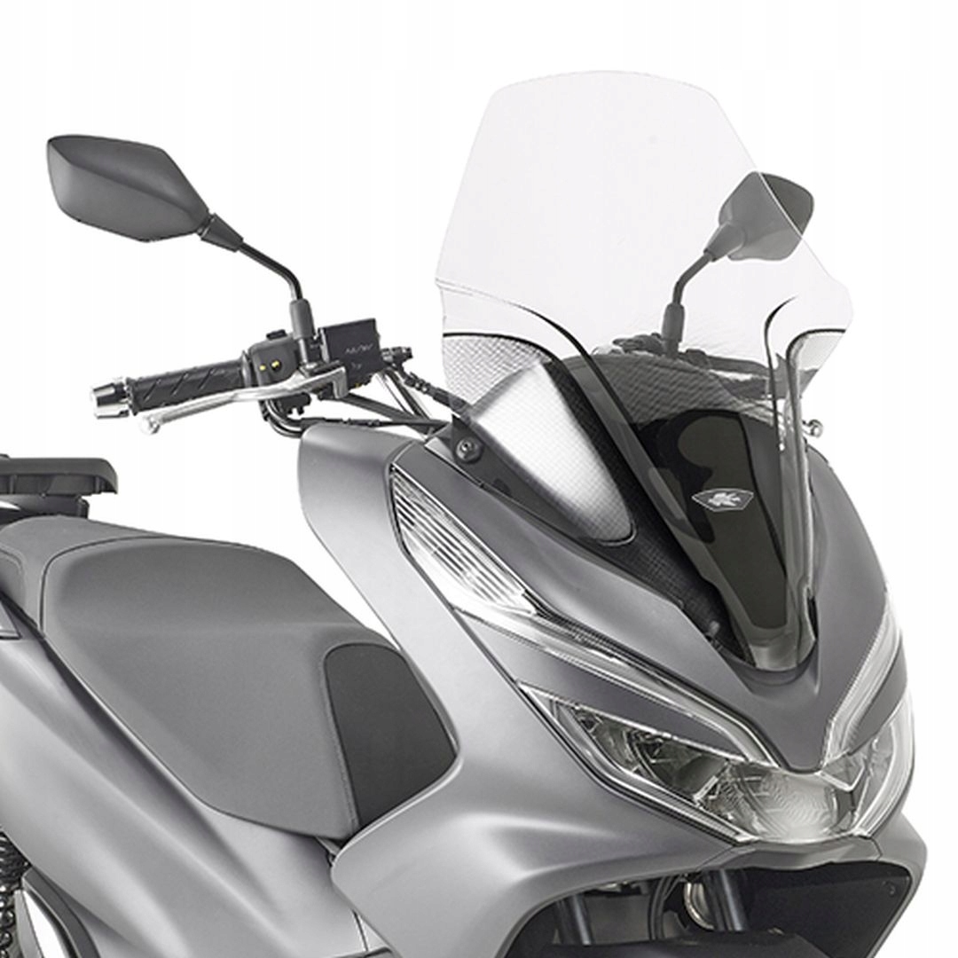 Kappa Čelné Sklo Honda Pcx 125 (18-19) 60,5 X 43,5 CM Priehľadné Potrebné