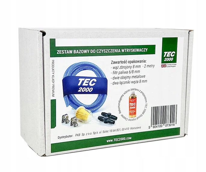 

TEC2000 Zestaw Bazowy do czyszczenia wtrysków