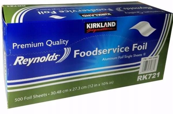 

Kirkland Premium Quality Aluminum Foil 500 szt.