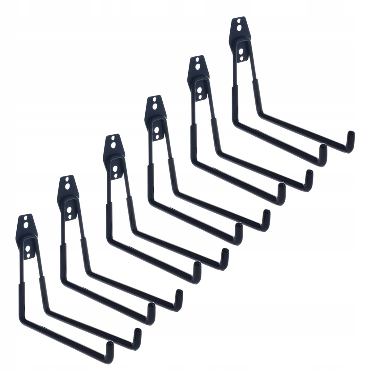 6 x nástěnný držák kovový hák na kolo nářadí žebřík garáž silný