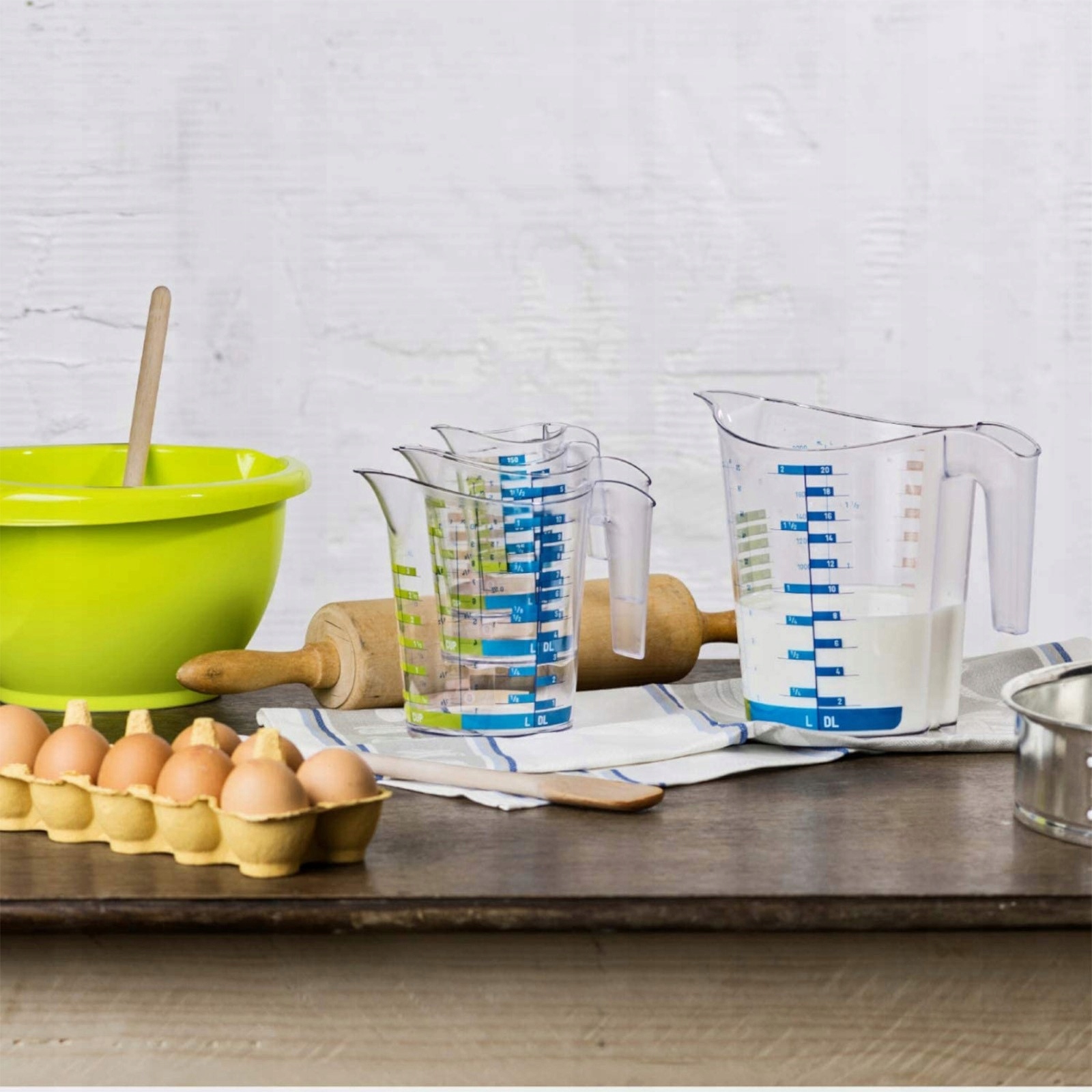 POJEMNIK DZBANEK MIARKA KUCHENNA KUBEK Z PODZIAŁKĄ ROTHO DOMINO 2 L Rodzaj miarka kuchenna