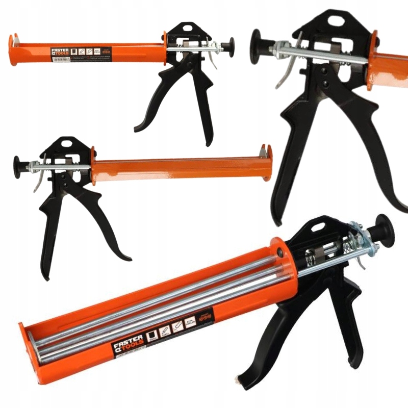 WYCISKACZ PISTOLET DO SILIKONU PROFESJONALNY TOP