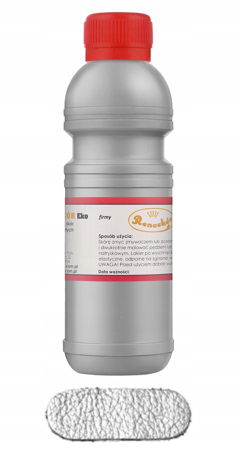 

Renoskór Farba Lakier Do Skóry Srebrny 180 ml