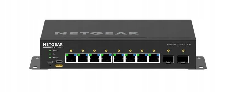 Netgear Přepínač GSM4210PX Switch 10xPoE+ 2xSFP+