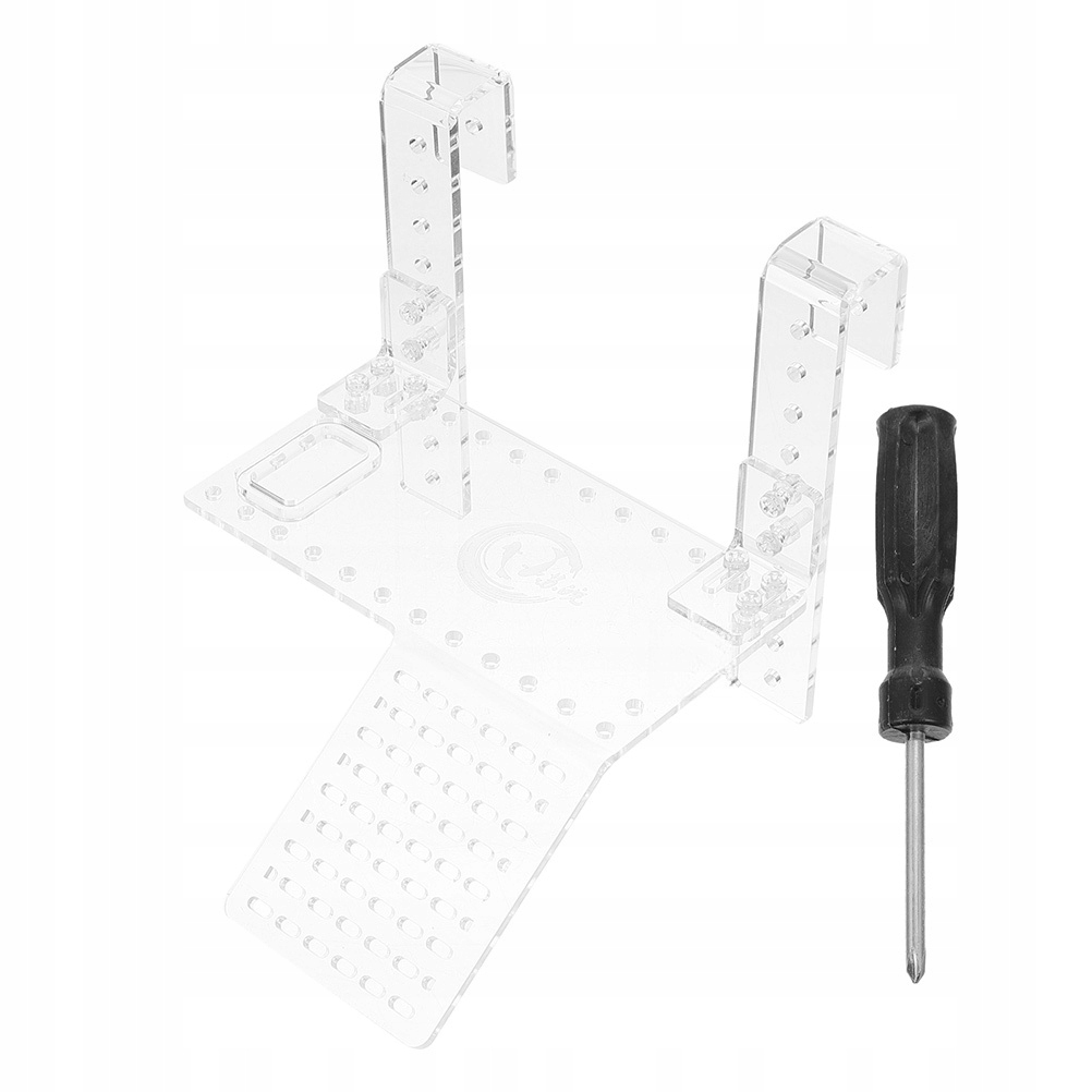 1 ZESTAW PRZEZROCZYSTA AKRYLOWA WYSPA/PLATFORMA DLA ŻÓŁWIA Z PRZYSSAWKĄ