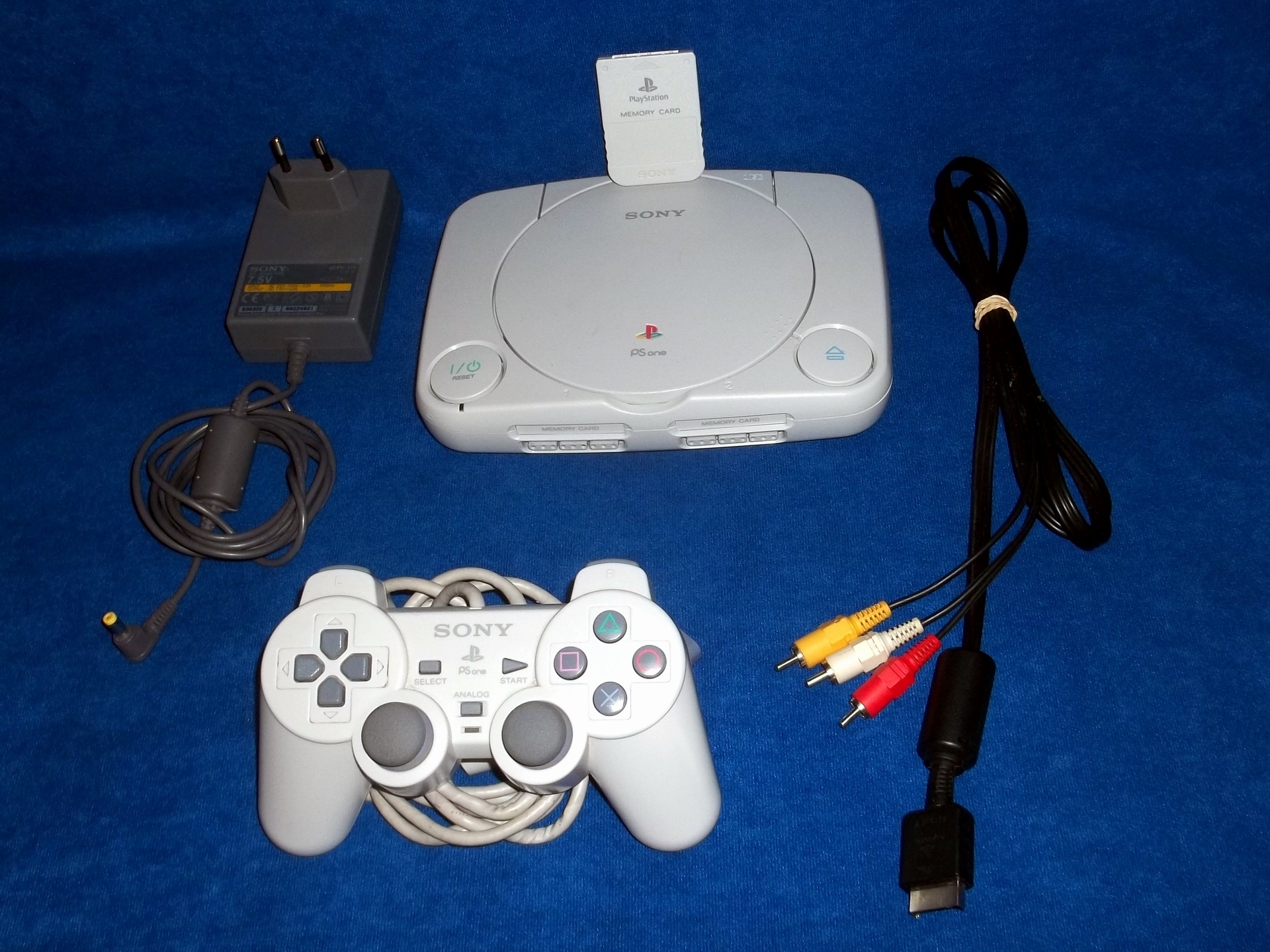 SONY PLAYSTATION PSONE PS1 PSX karta DUALSHOCK SCPH-102 IDEALNA PAL NTSC