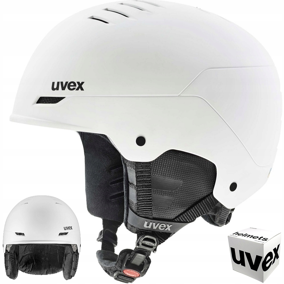 Lyžařská a snowboardová přilba Uvex Wanted 54-58 cm bílá matná