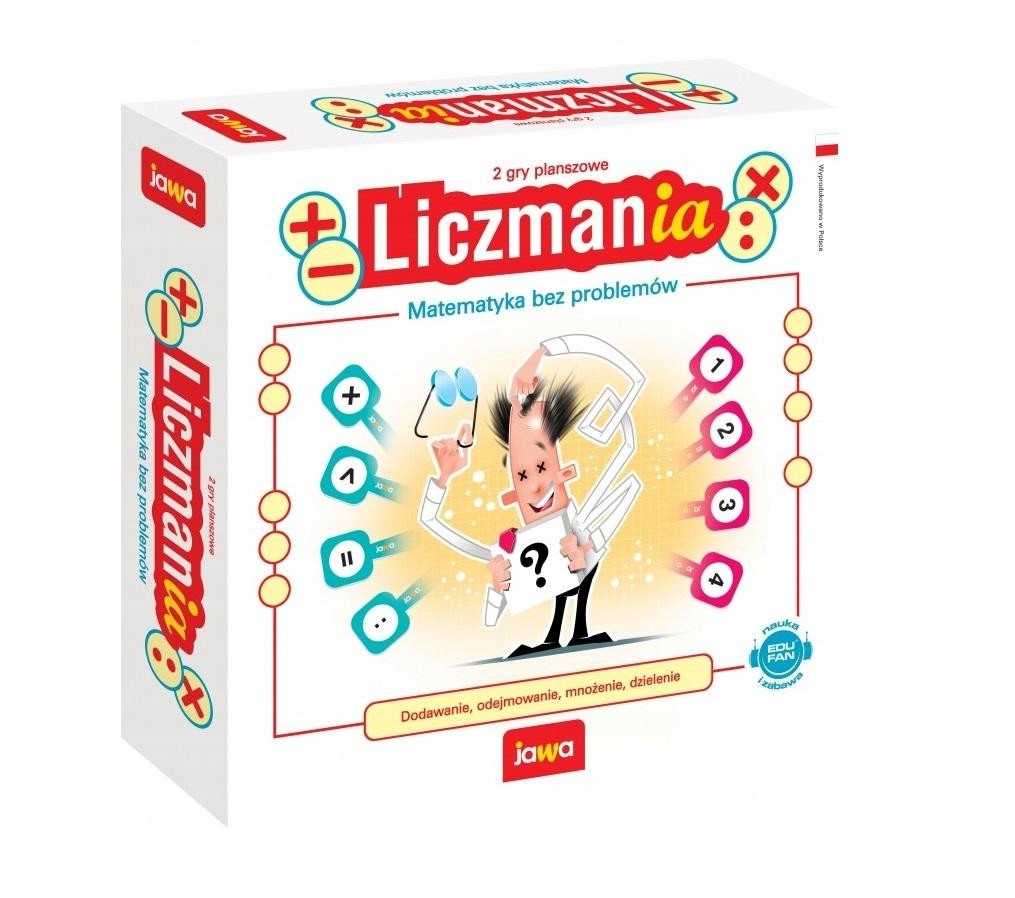 Matematyczna Gra planszowa Liczmania edukacyjne Zabawki dla Dzieci