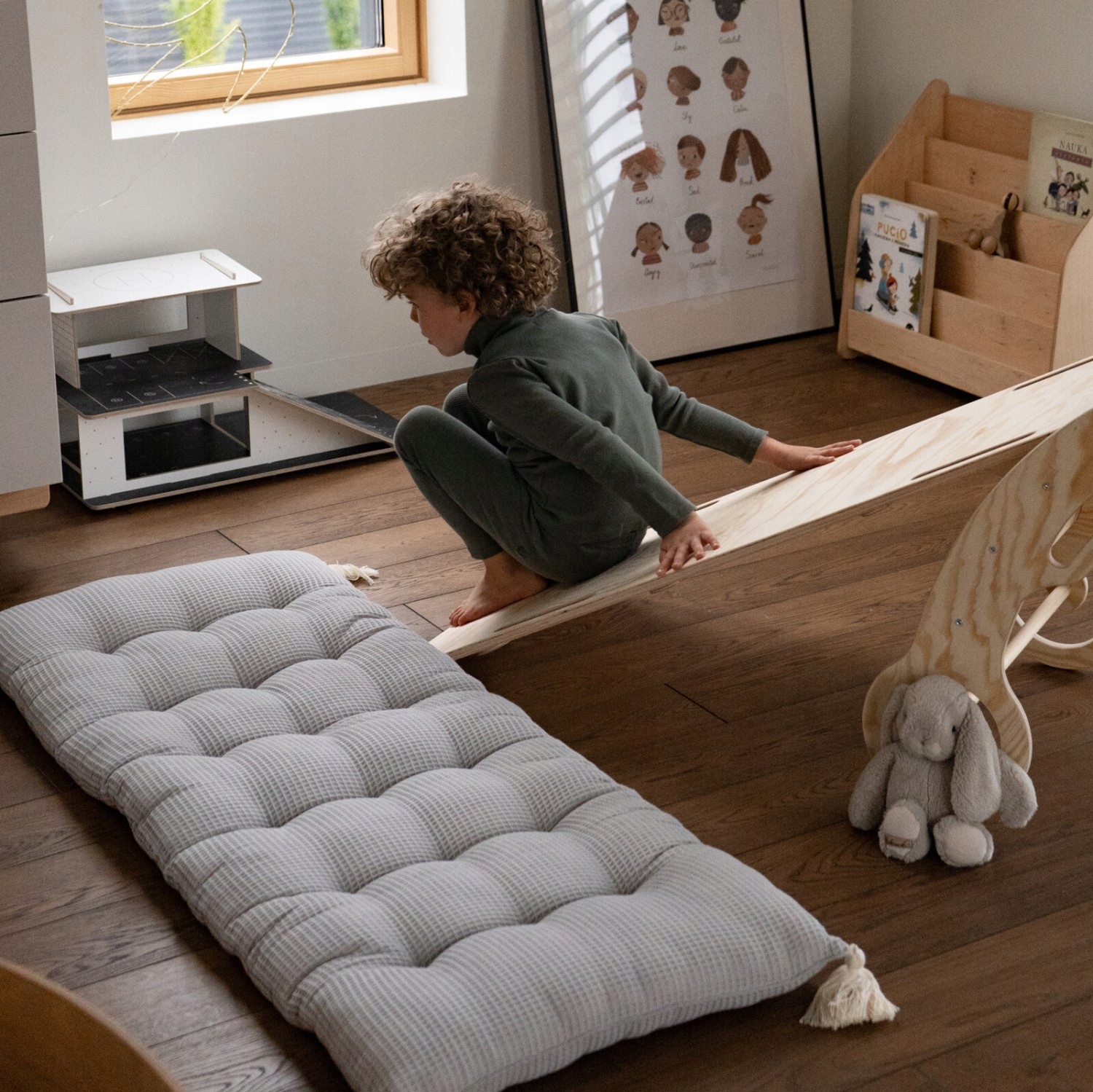 Bujak drewniany dla dzieci MEGA - LEO XL Certyfikaty, opinie, atesty CE