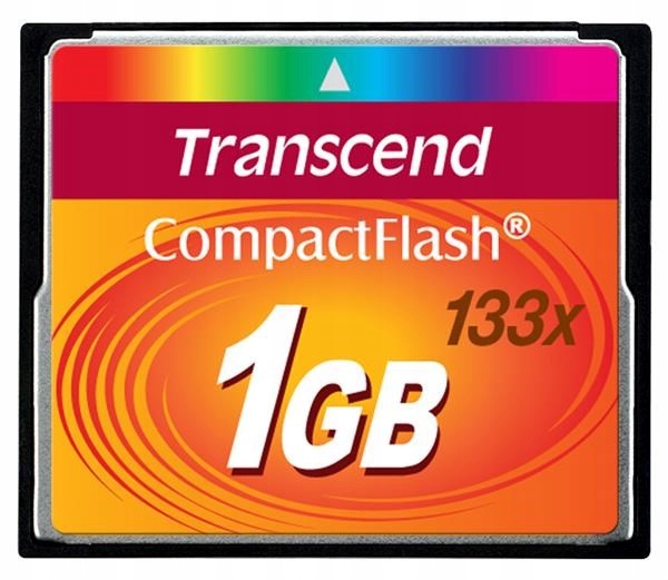 TRANSCEND Compact Flash 1GB (133x) TS1GCF133