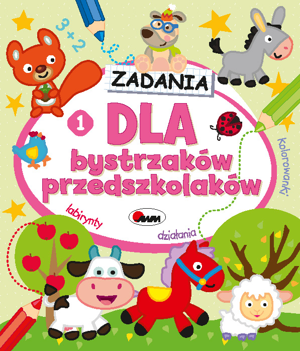 

Dla bystrzaków przedszkolaków 1 80 stron zadań