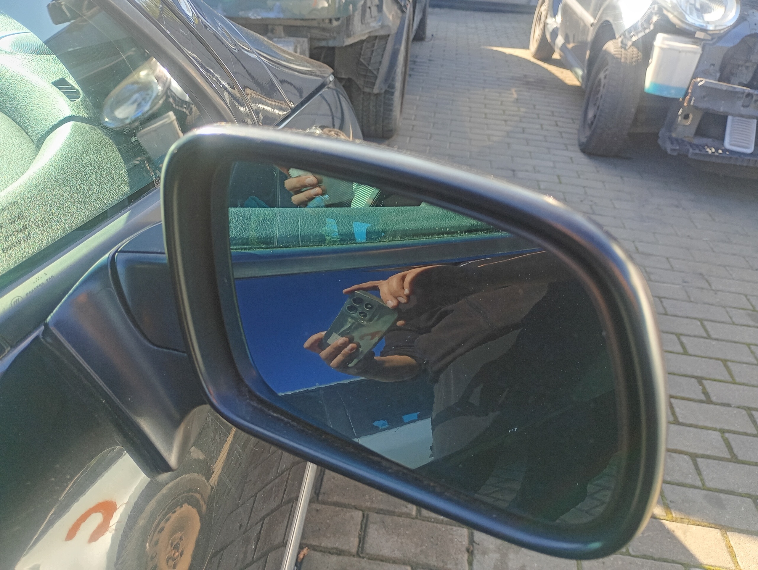 spiegel rechts elektrisch Peugeot 407 SW 04-10 code lakieru EXLD