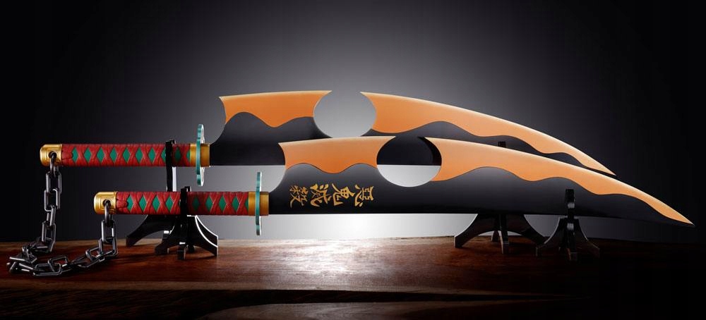 Demon Slayer Meč Nichirin Tengen Uzui Replika 110 cm