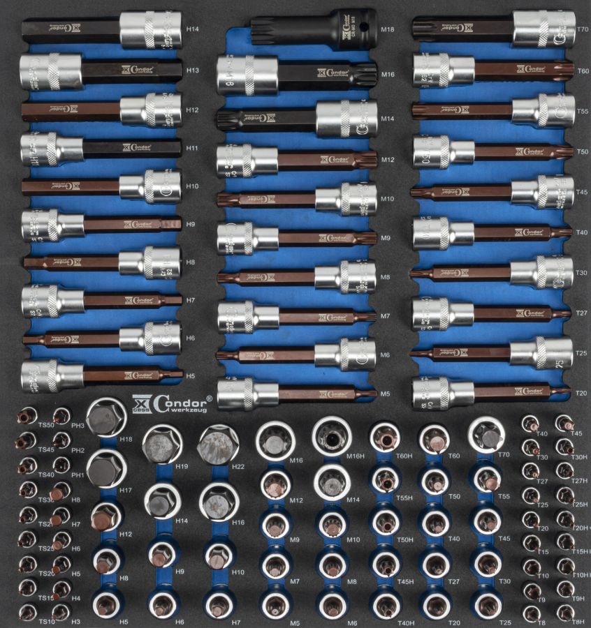 Vložka Vozíka, Tŕňové Nástavce, Bity Imbus Torx Torx Plus Spine Xzn