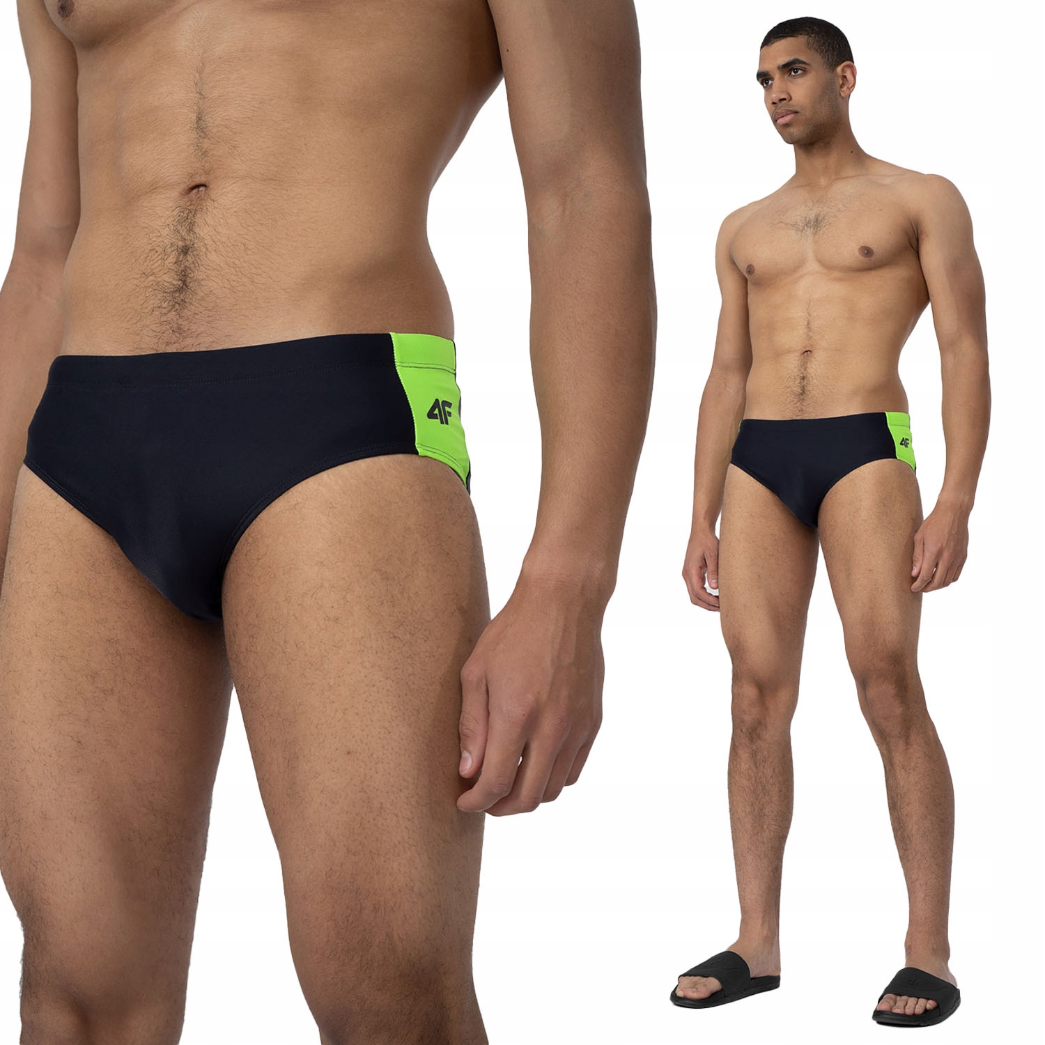 KĄPIELÓWKI MĘSKIE 4F NA BASEN SLIPY SPORT SS23M008 Marka 4F