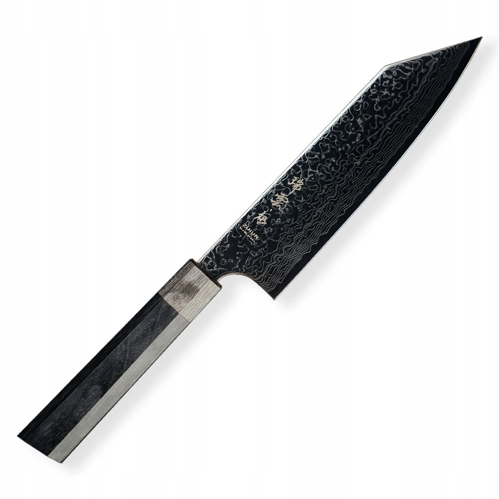 Japonský nôž Santoku 180 mm Kanetsugu Zuiun Kiwami SPG2 DLC Coating