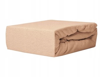 

Prześcieradło Frotte bez gumki 180g/m2 Beż 180x200
