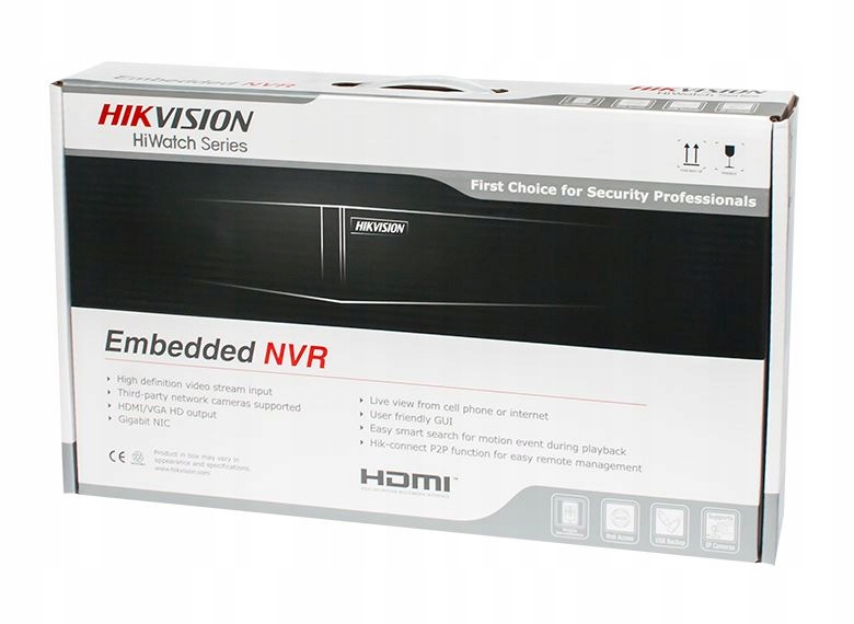 Zestaw kamer Hikvision Monitoring Domu 4Mpx IP67 Technologia IP
