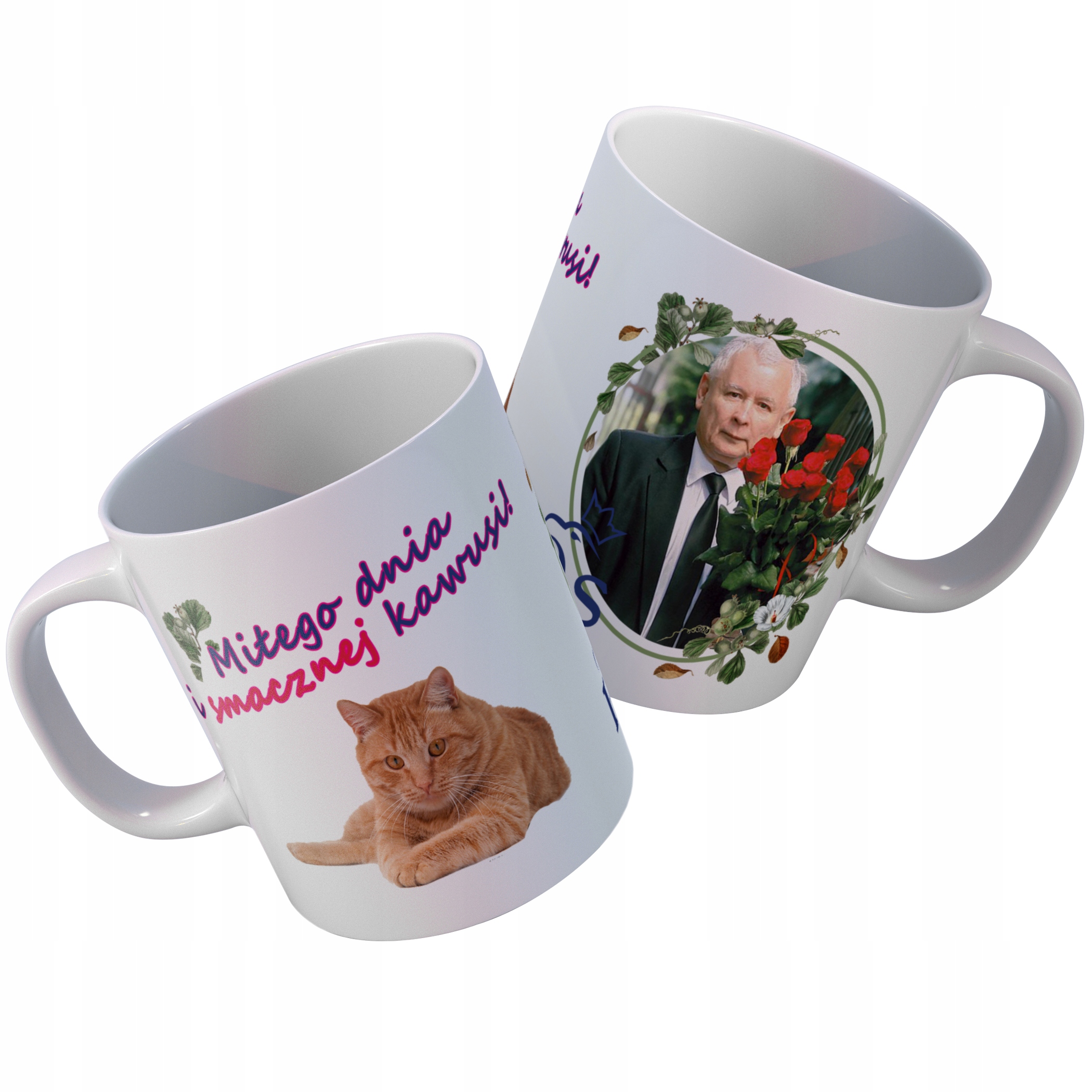 

Kubek Prezes 03 Kaczyński Pis, śmieszny