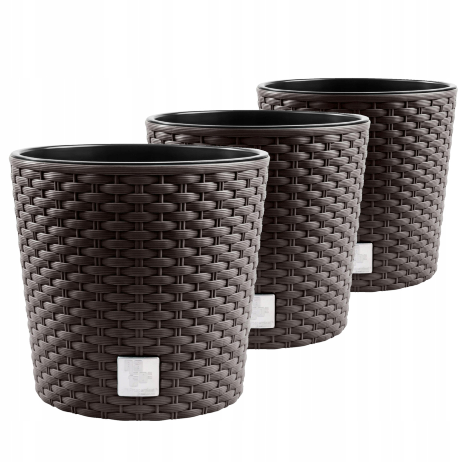 

3X Doniczka Donica Rato DRTUS300L imitacja Rattanu