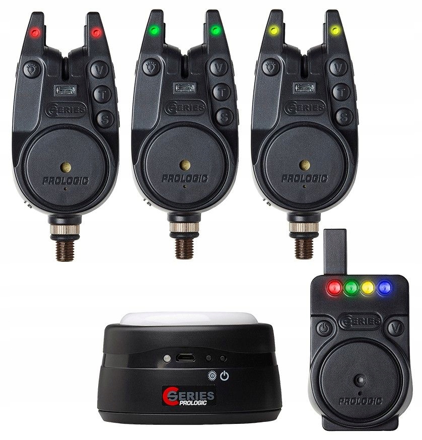 Zestaw sygnalizatorów Prologic C-Series Alarm Red/Green/Yellow 3+1+1