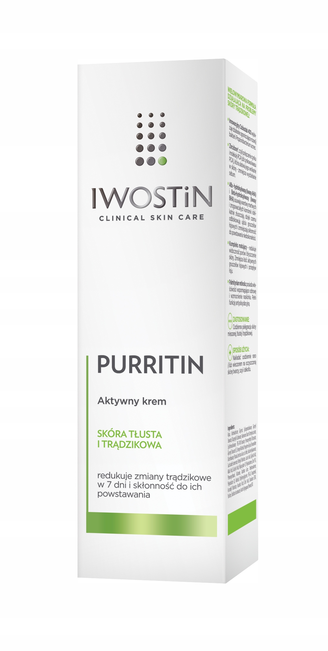 

Iwostin Purritin Aktywny Krem Na Trądzik 40ml