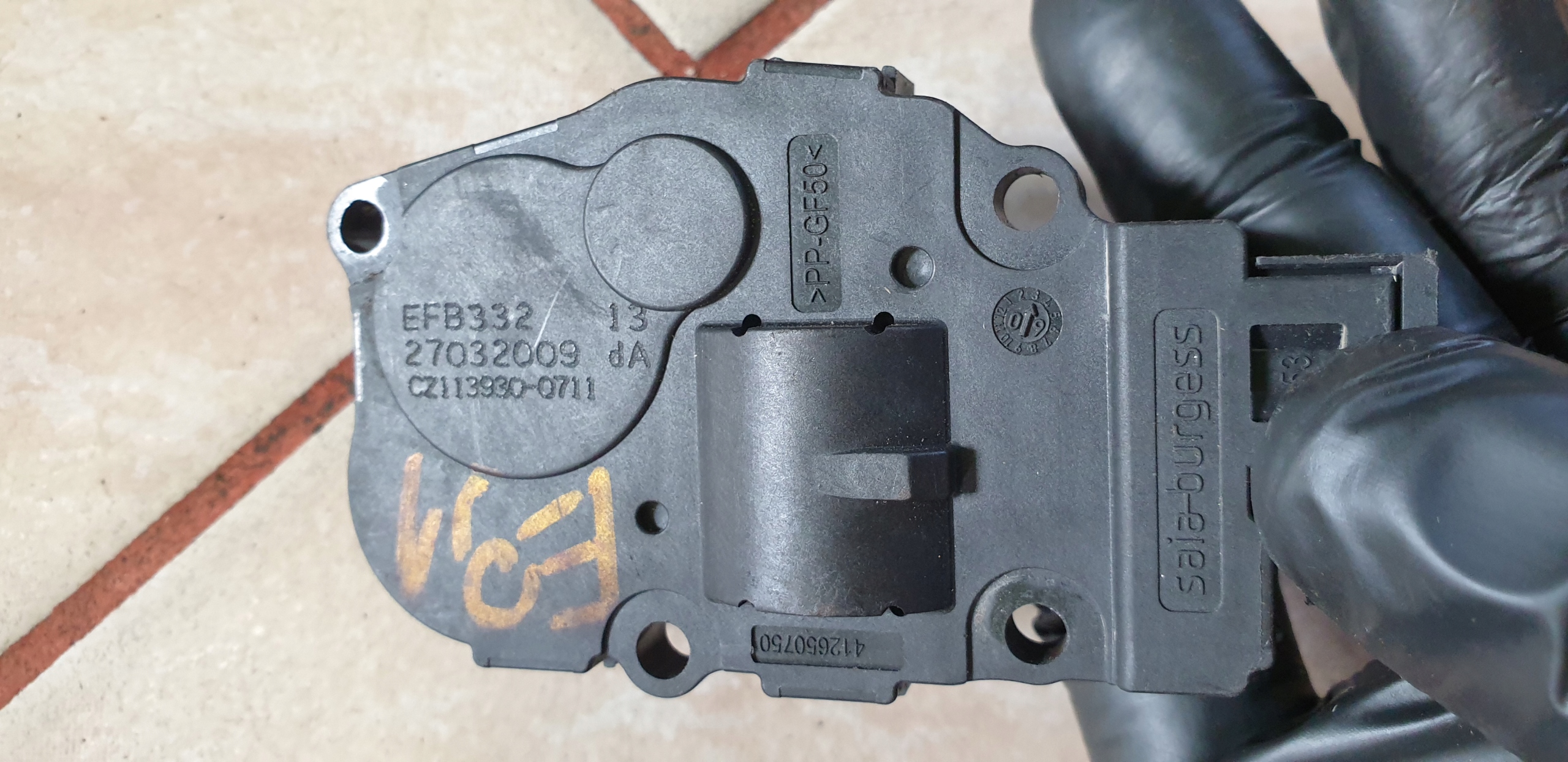 Micro moteur KLAPEK Bloc de chauffage complet Bouches buses BMW X6 E71 X5 E70 3 E90 E91 OE EU