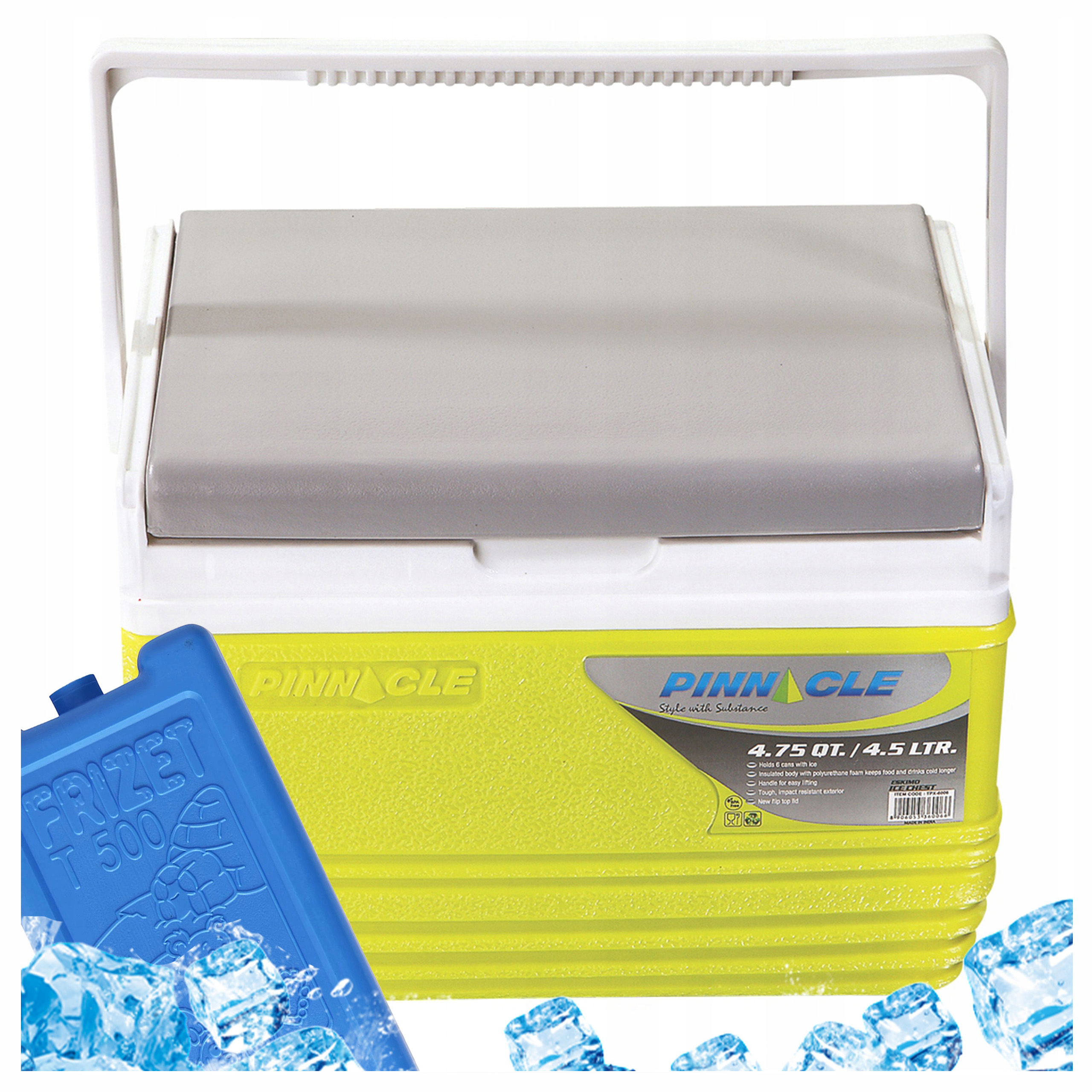 Turistická lednička Pinnacle Tpx 6006 4,5L zelená náplň 500 ml Set