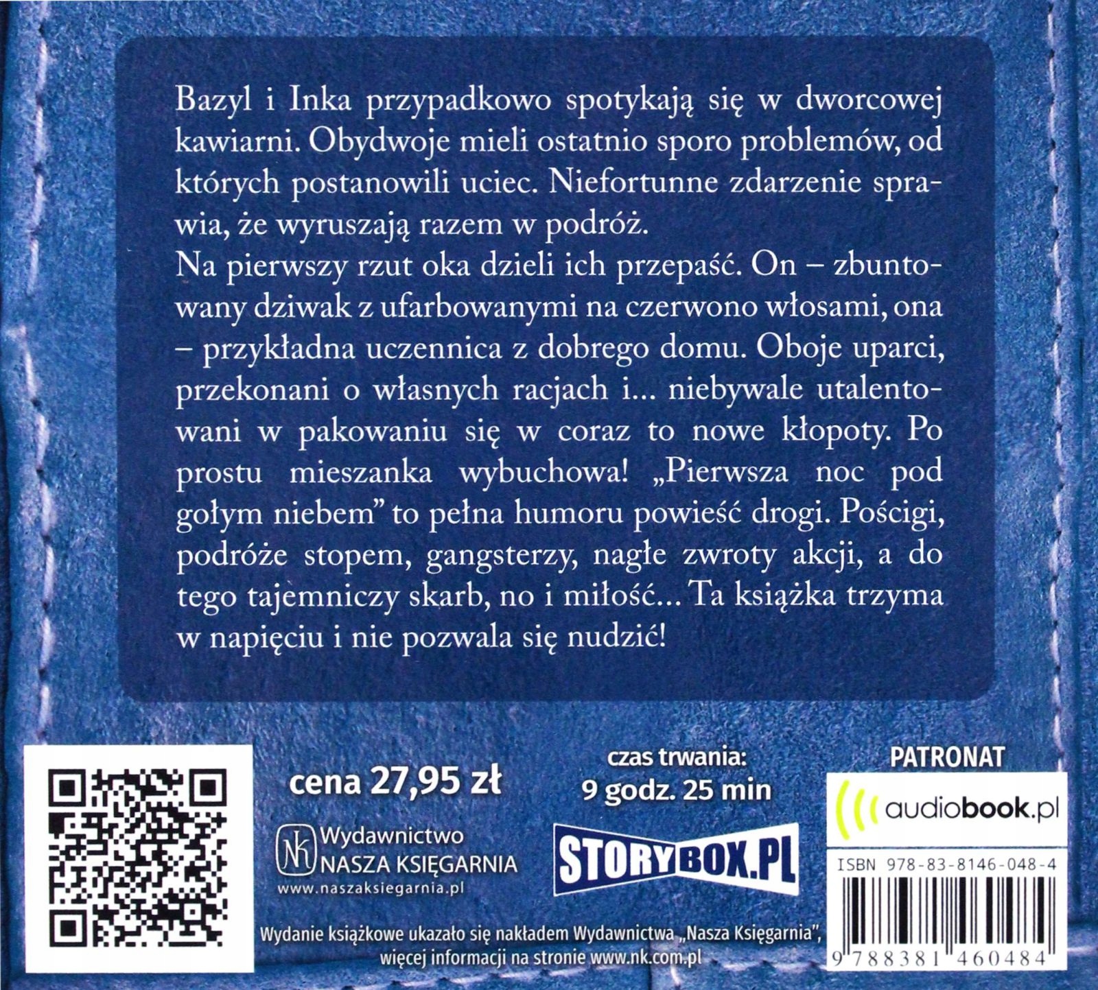 PIERWSZA NOC POD GOŁYM NIEBEM - AGATA MAŃCZYK [AUDIOBOOK] Stan opakowania oryginalne