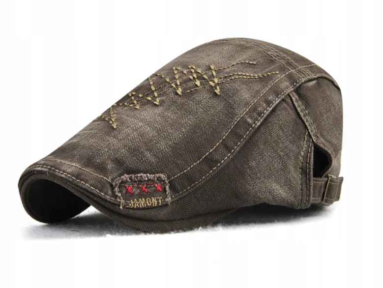 Kšiltovka Džínová Kašička Hnědá Bavlna #2