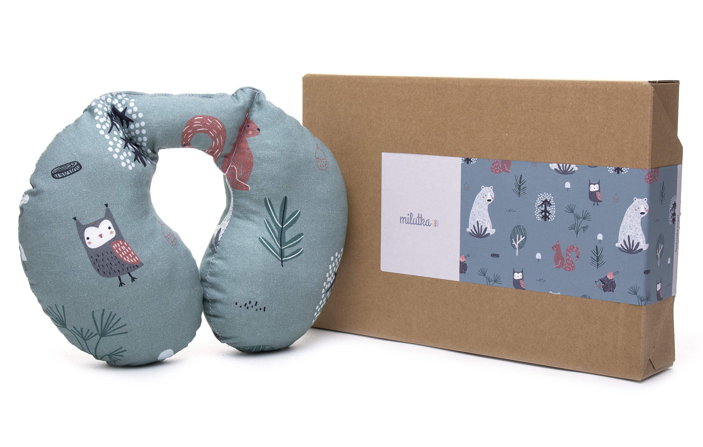 Poduszka podróżna ROGAL ZAGŁÓWEK dziecięcy do samolotu samochodu PREZENT