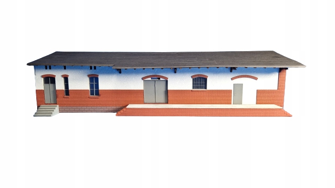 Sklad budova v měřítku 1:87