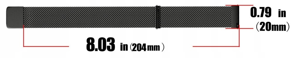 Bransoletka / Galaxy Watch Active 2 40mm 44mm EAN (GTIN) 7410004861812