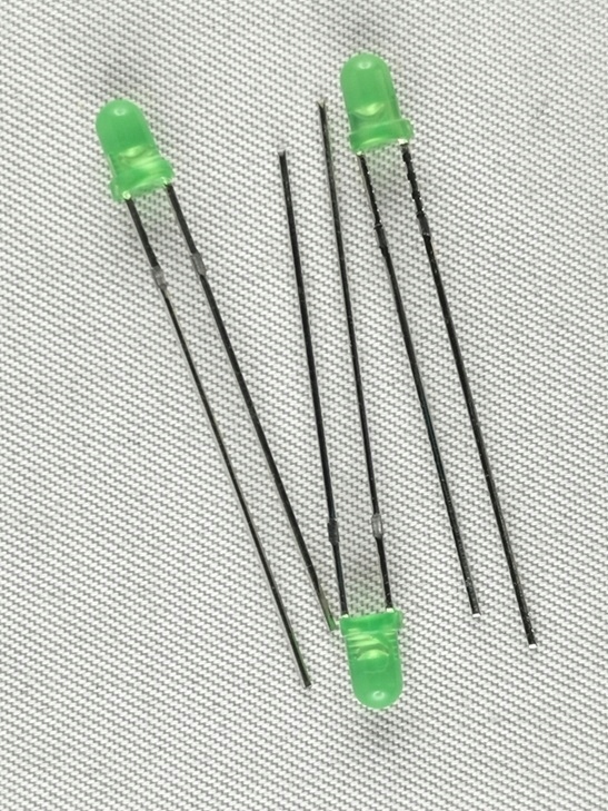 10× Dioda LED 3mm Zielona 3mm