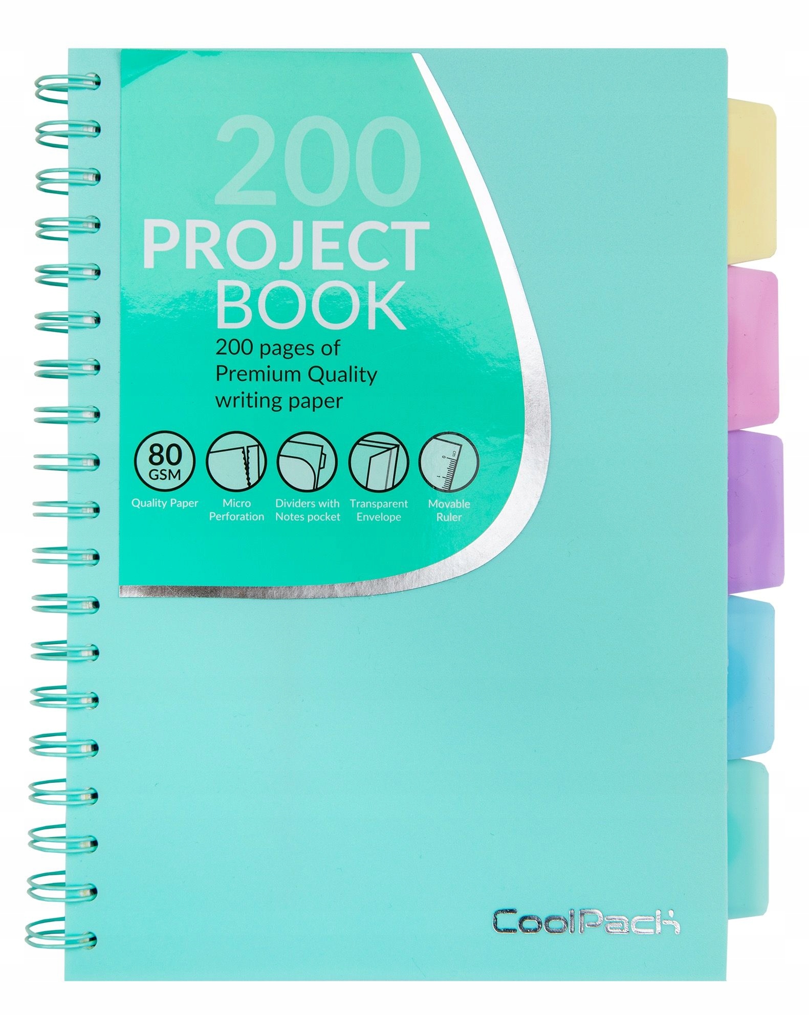 

Kołozeszyt A4 100k kratka CoolPack Project Book