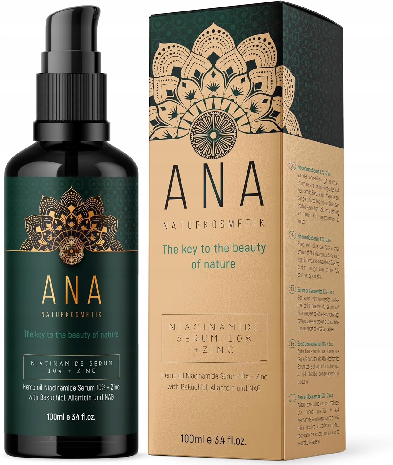 Protivráskové Bio ekologické sérum s retinolem Ana 100 ml