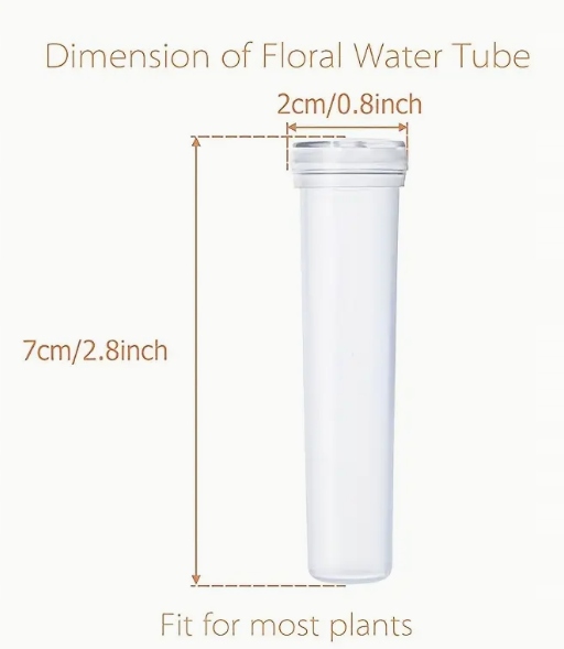 ZESTAW PRZEZROCZYSTYCH FIOLEK DO KWIATÓW CIĘTYCH Marka inna