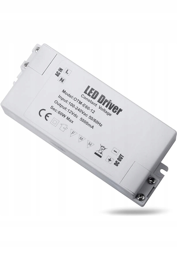 Zasilacz LED 12V 5A 60W