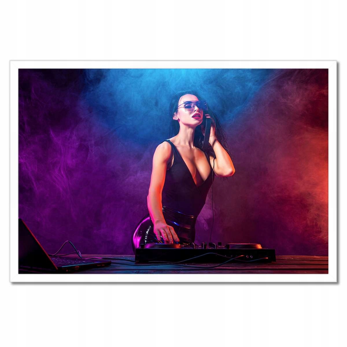 Plakáty v rámu 60x40 Techno Trans Party Djka