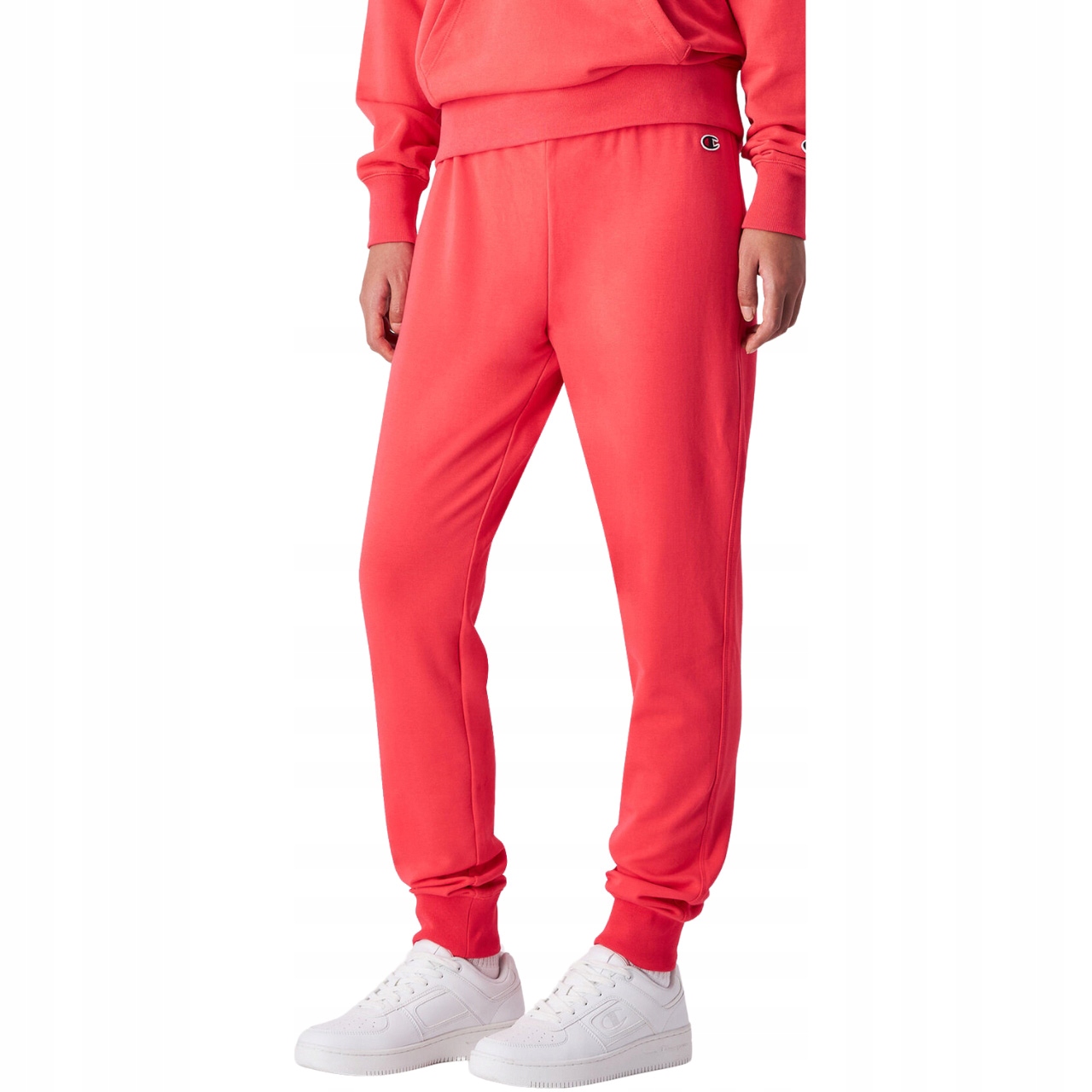 Dámské kalhoty Champion s žebrovanými manžetami, růžové, vel. S