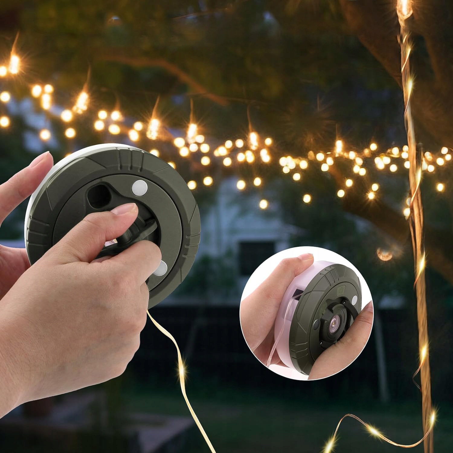 10m GIRLANDA LED ŁAŃCUCH ŚWIETLNY LAMPKA KEMPINGOWA TURYSTYCZNA LATARKA Model XTE LED+SMD