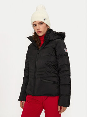 rossignol Damskie Kurtka narciarska ROSSIGNOL-RLNWJ04 200 Black Czarny