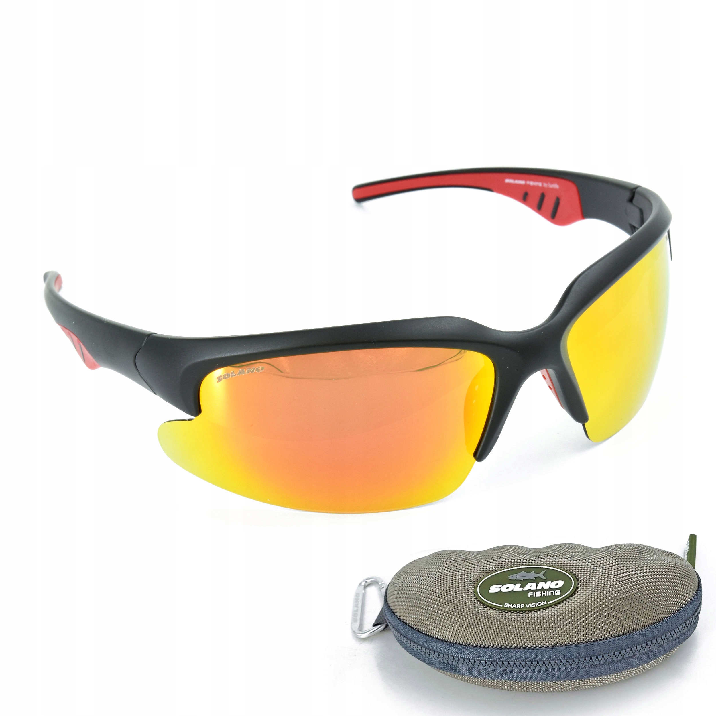 Okulary polaryzacyjne Solano Fl 20047B 100%zabezpieczają przed Uv z etui