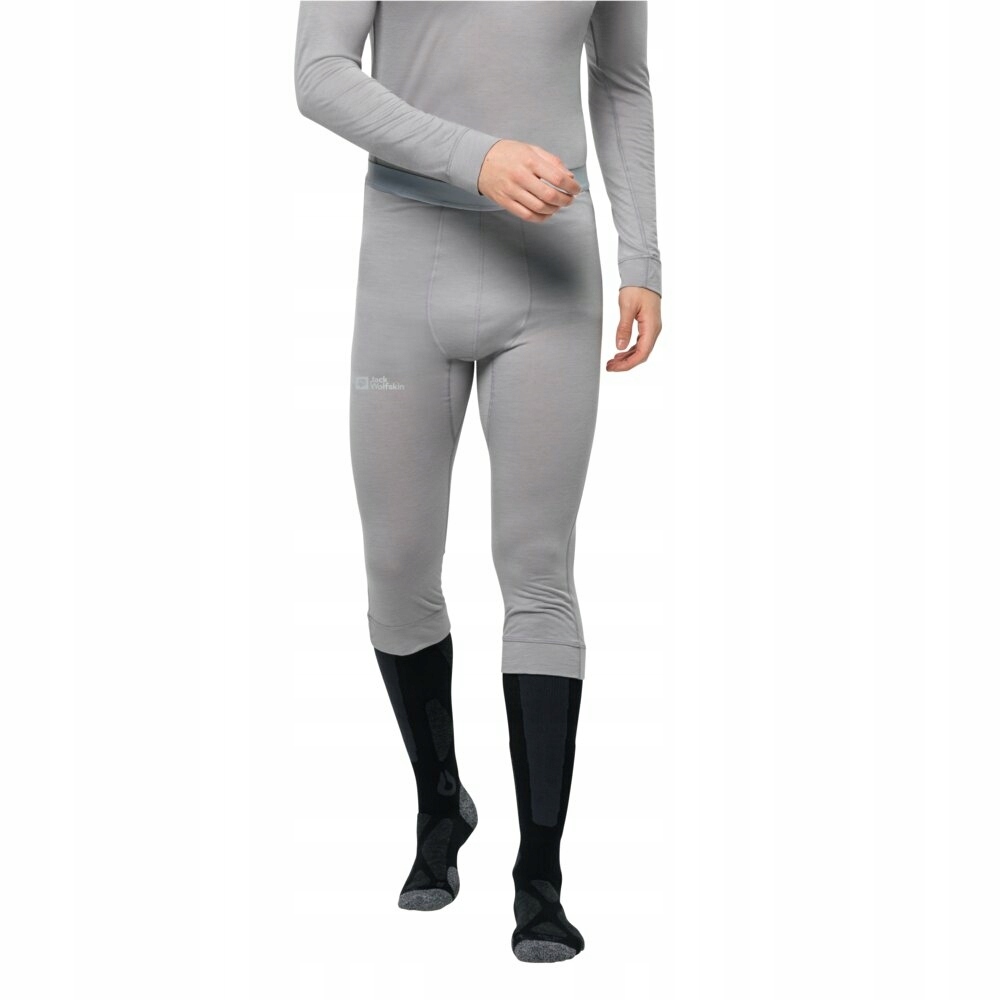 Męskie getry wełniane 3/4 Jack Wolfskin Alpspitze Wool Pants S