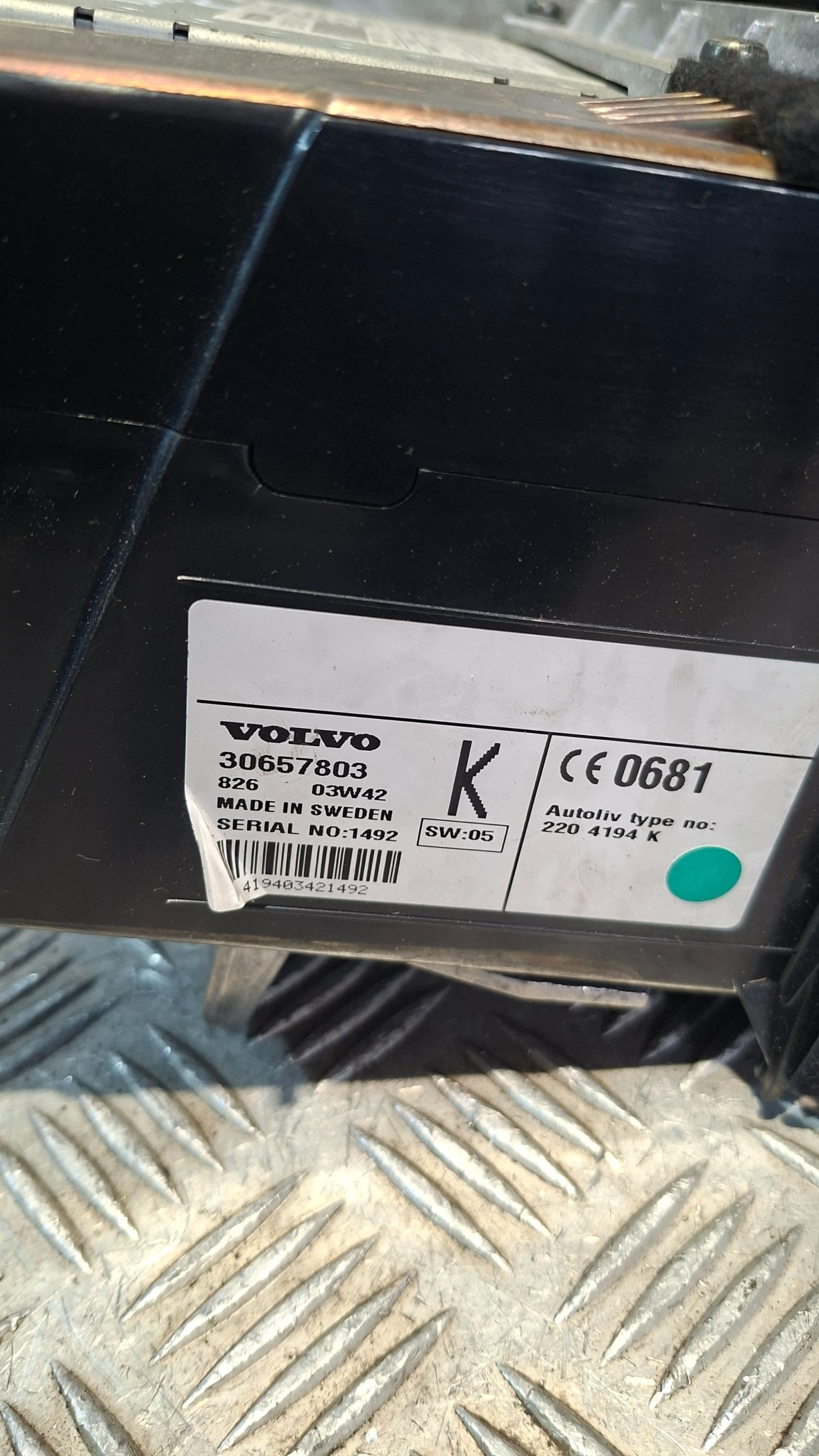 RADIO VOLVO S80