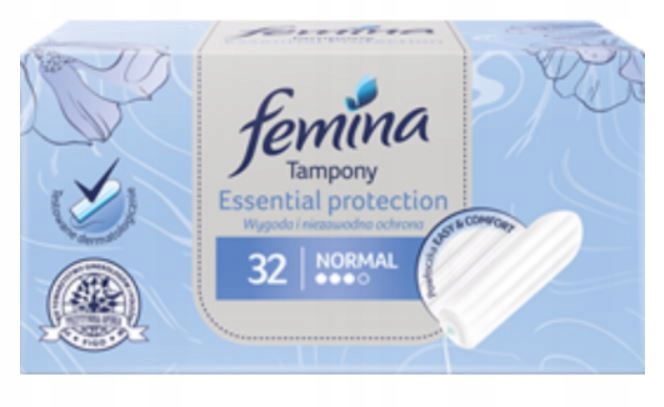 

Tampony Femina Essential Protection 32 szt Normal