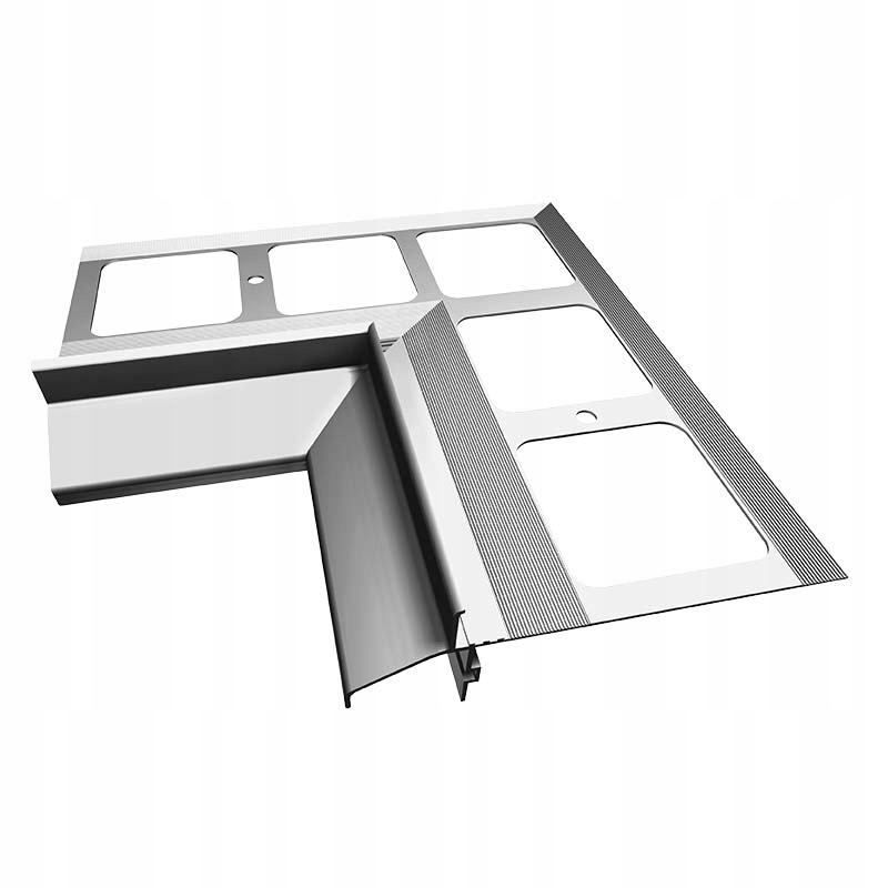 Vnitřní roh 90' pro profily K40 Renoplast Šedý Ral 7037