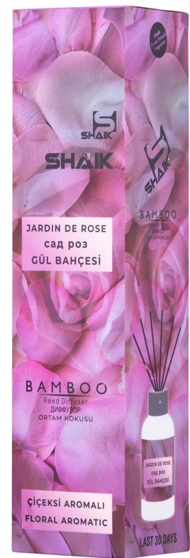 Zapach do domu Różany Ogród Shaik Patyczki 115ml Rodzaj dyfuzor z patyczkiem