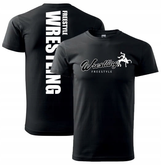 Koszulka Freestyle Wrestling MMA ZAPASY BOKS L