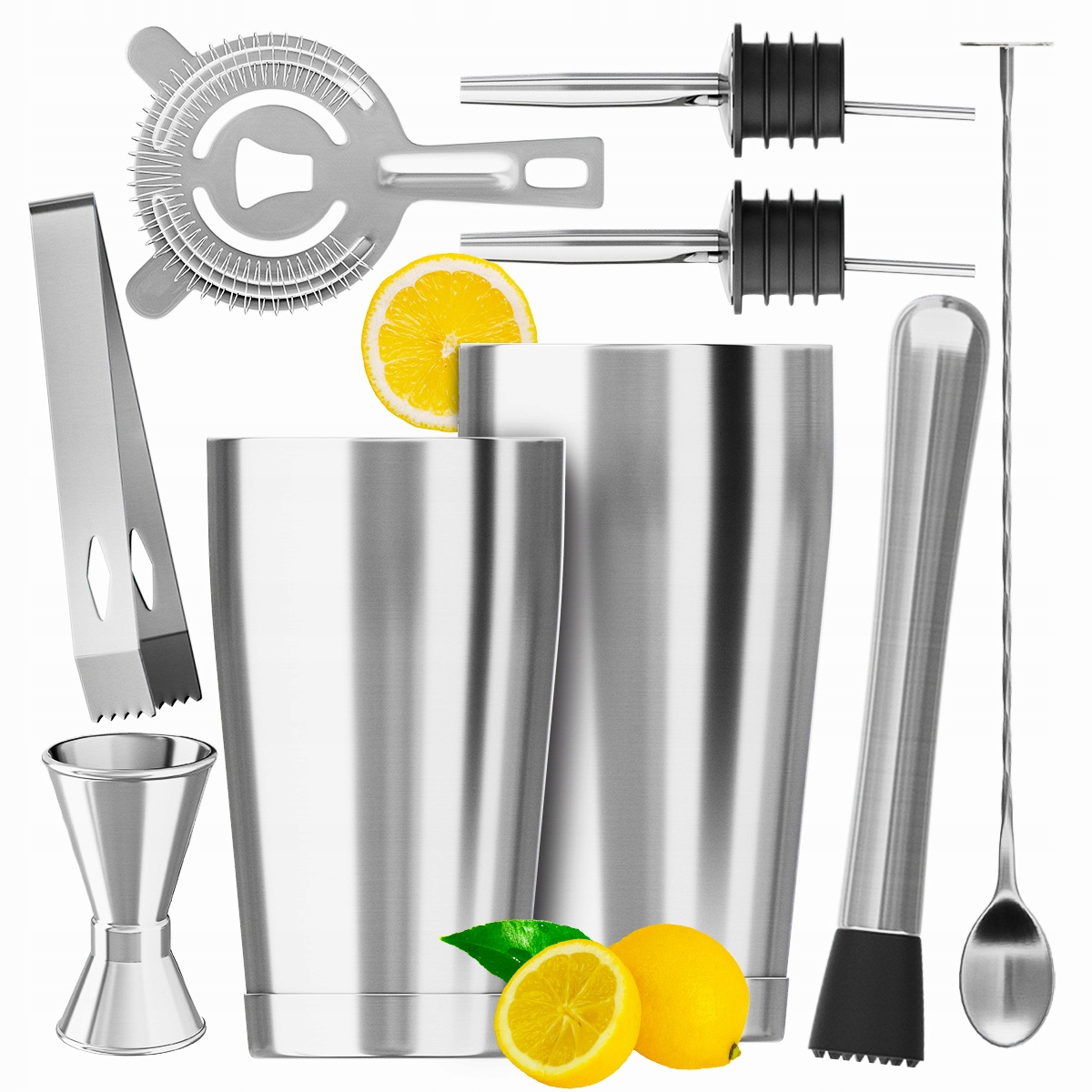 Barmanský set Mark Adler 9 ks na koktejly a nápoje odměrka shaker 800 ml